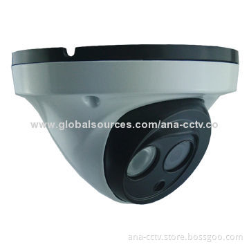 AHD IR Dome Camera with 1.0MP CMOS (OV9712+NVP2431H), 1,280 x 720P, More Cheaper than CVI